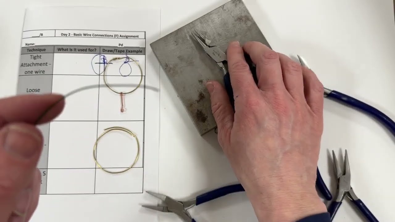 Wire connections- practice with basic attachments