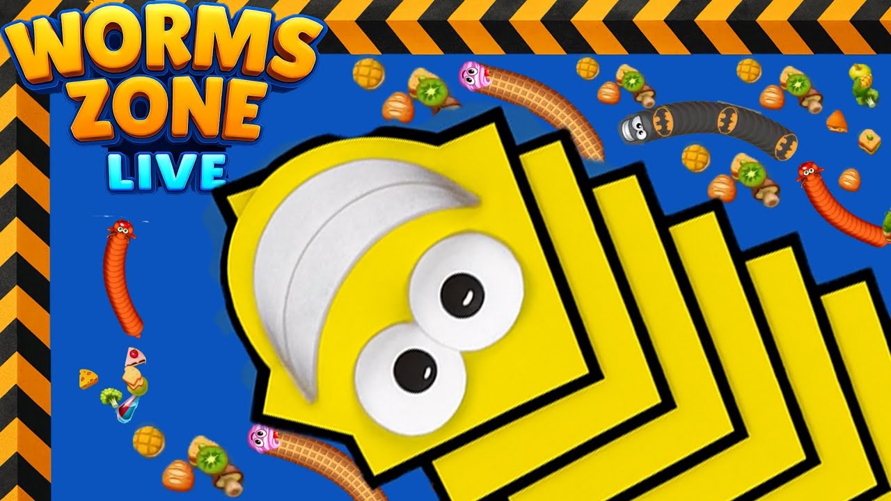 🐍WORMSZONE.IO 🔥Ep71💥The hungriest snake👹Top 1 slither 💯by Wzl_No1