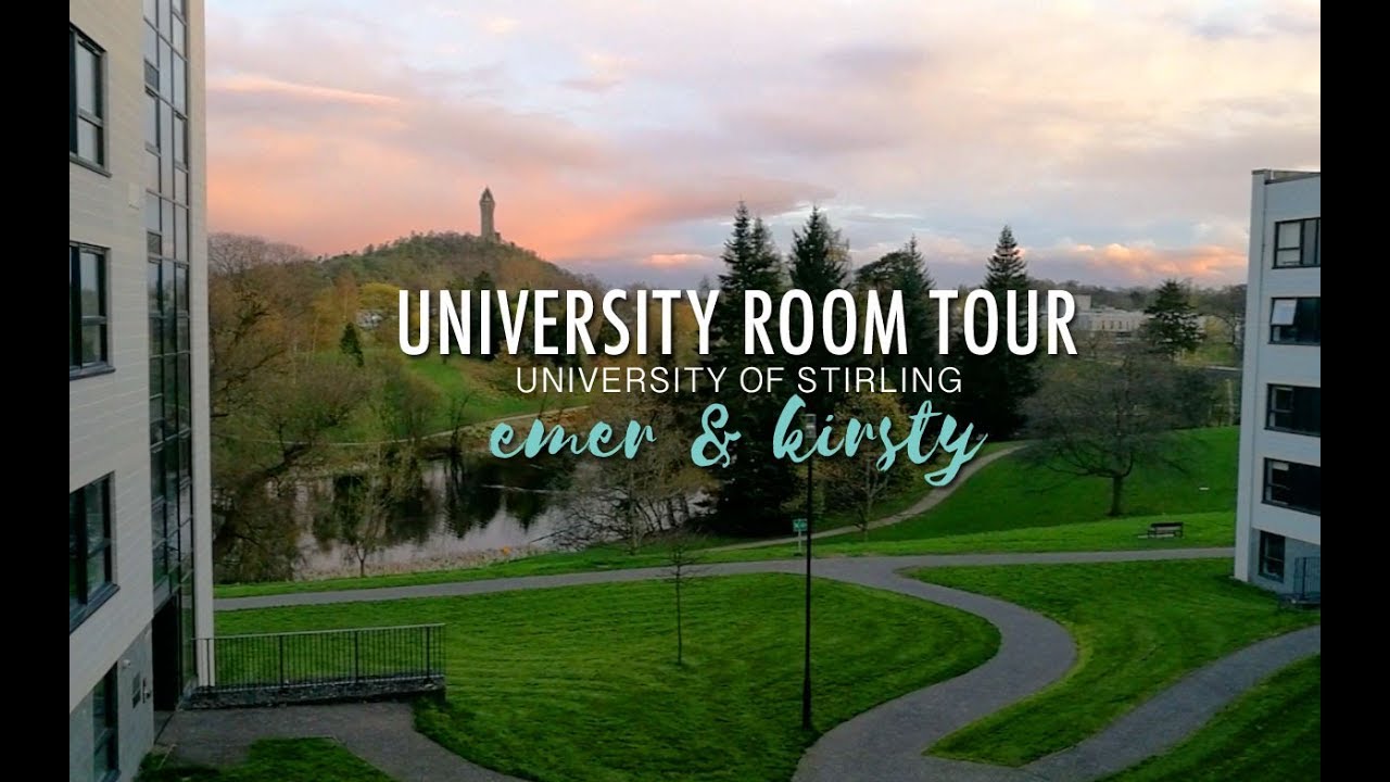 UNIVERSITY ROOM TOUR || University of Stirling