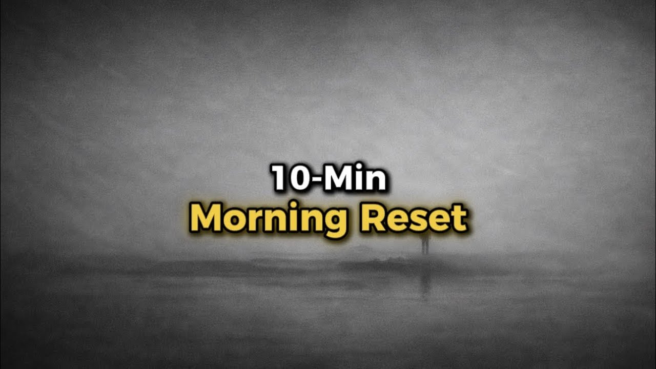 10-Minute Morning Meditation for Anxiety & Stress Relief