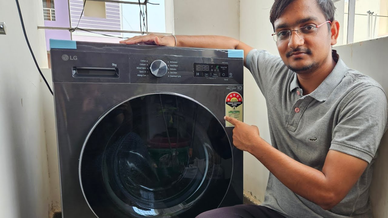 LG Front Load Washing Machine 9kg | 2025 Model Full review
