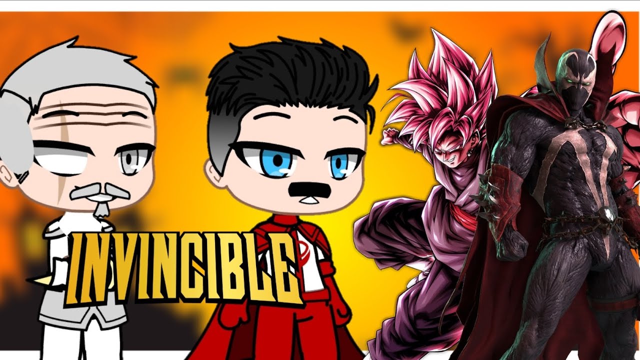 🎃Los viltrumitas de invencible reaccionan a Goku black y spawn especial de halloween 🎃