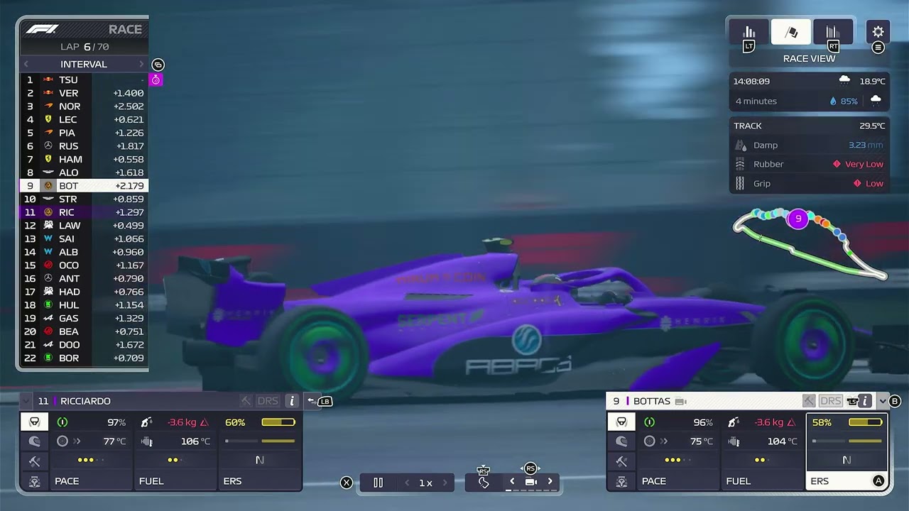 F1 Manager 24 My team