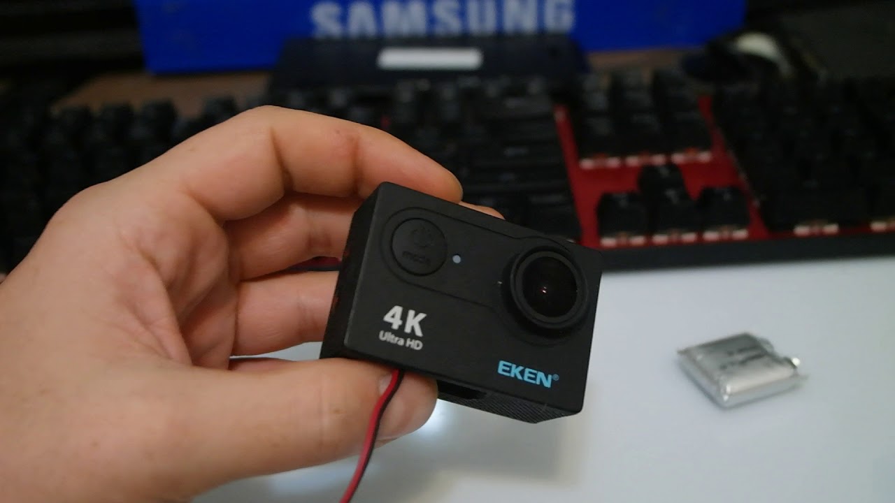 Eken 4K Aksiyon Kamera Batarya Hack | Daha Uzun Pil ömrü