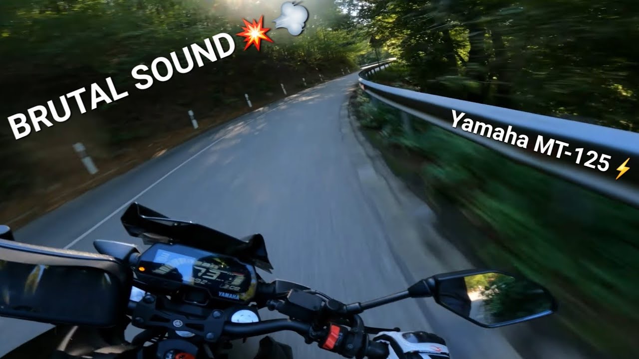 Pushing this MT-125 to the limits💥💥 2022 Yamaha MT-125 [RAW Onboard]