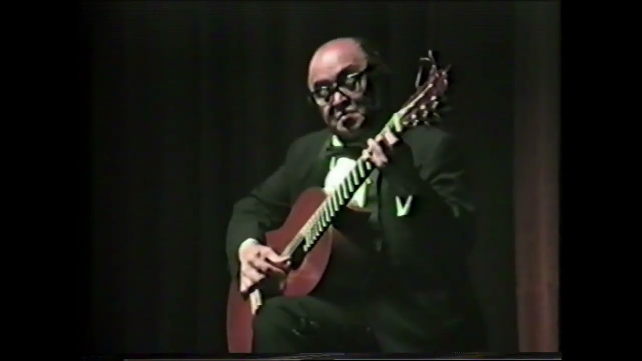 Alirio Diaz   F.M. Torroba SONATINA 1&deg; TEMPO -Alessandria1984