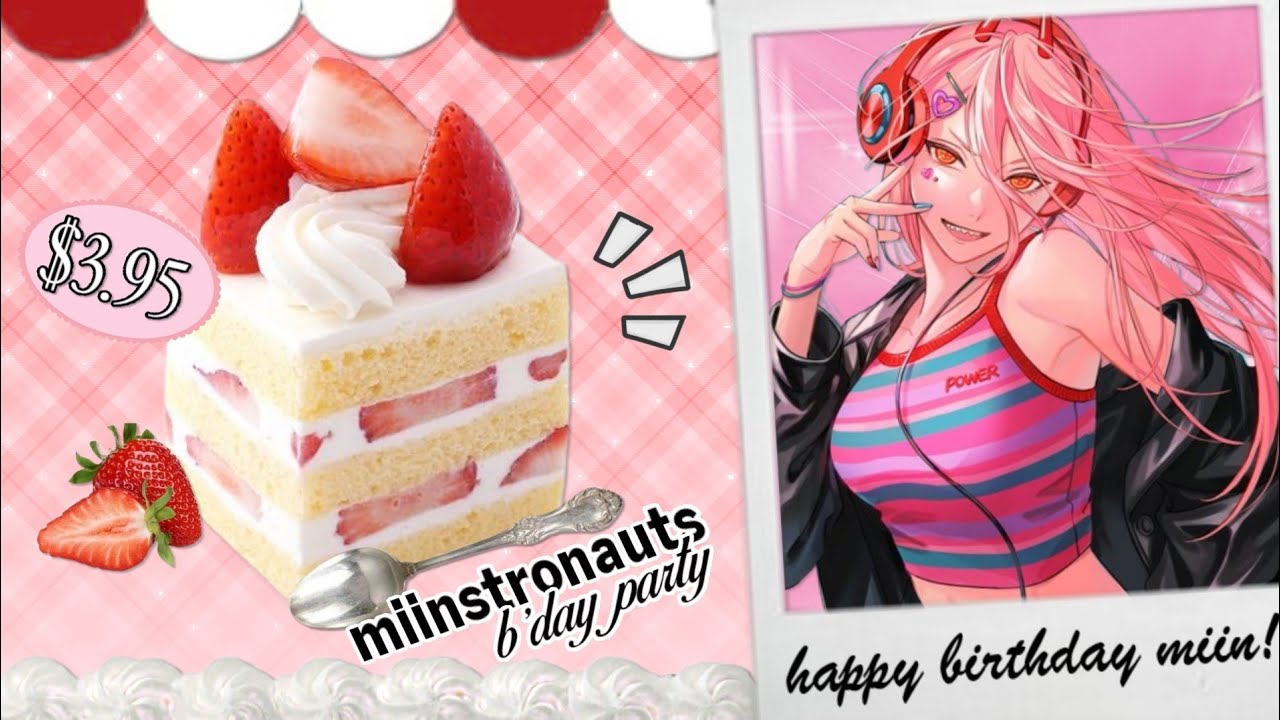 🍰 miin's bday bash —  2000s girlypop strawberry sugar rush | atmospheric liquid dnb / jungle mix 🍓
