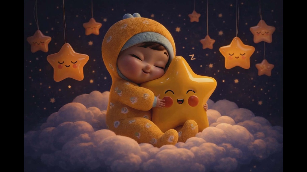 Best Sleeping Music for Baby & Toddlers 🌙 Starlight Lullaby 💤 Fall Asleep in Minutes
