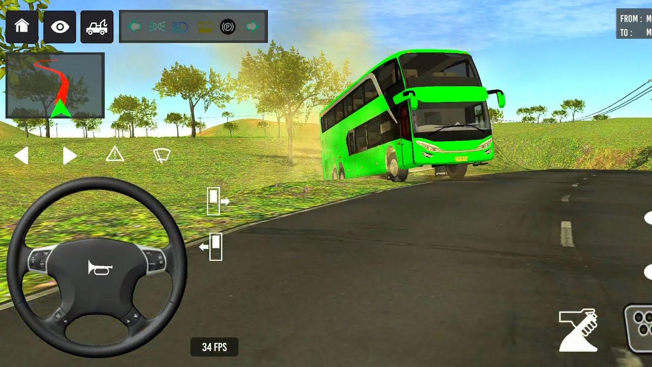 New Euro Coach Bus Driving 🚌😍 | Coach Bus Simulator Part 1 | Android Gameplay