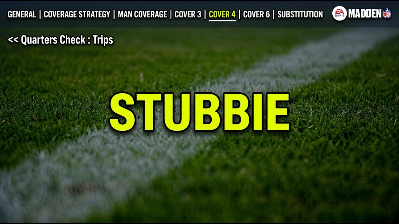 Настройка прикрытия Stubbie &mdash; Madden 27 и College 27