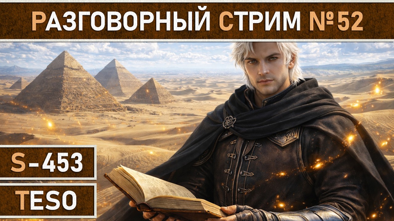 СТРИМ | TESO - Разговорный стрим. Общение и ответы на вопросы новичков - №51.