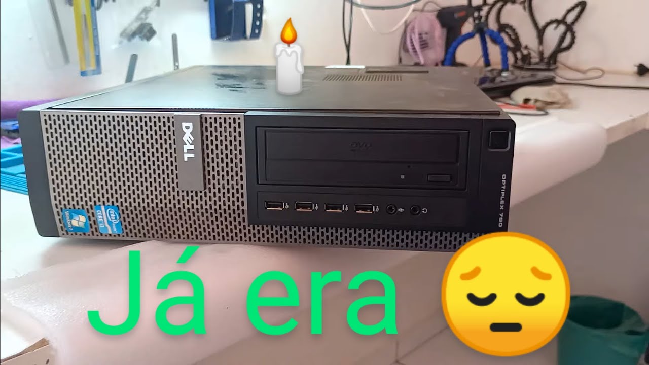 v&iacute;deo an&aacute;lise placa m&atilde;e Dell modelo d05d, core i3 ...  mais 1 que n&atilde;o deu reparo 😪