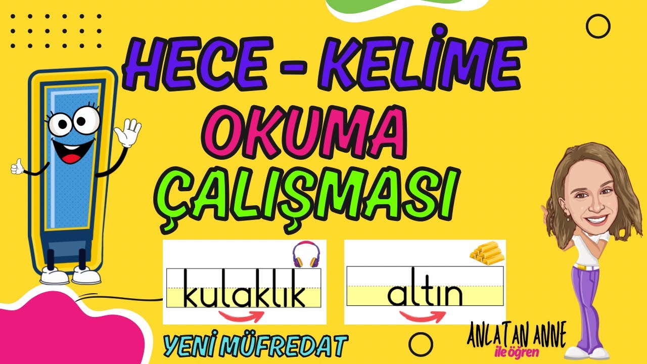 1. Sınıf “ı-I” Harfi Hece / Kelime Okuma Çalışması - Ses Birleştirme (2024 Yeni Müfredat) #okuma