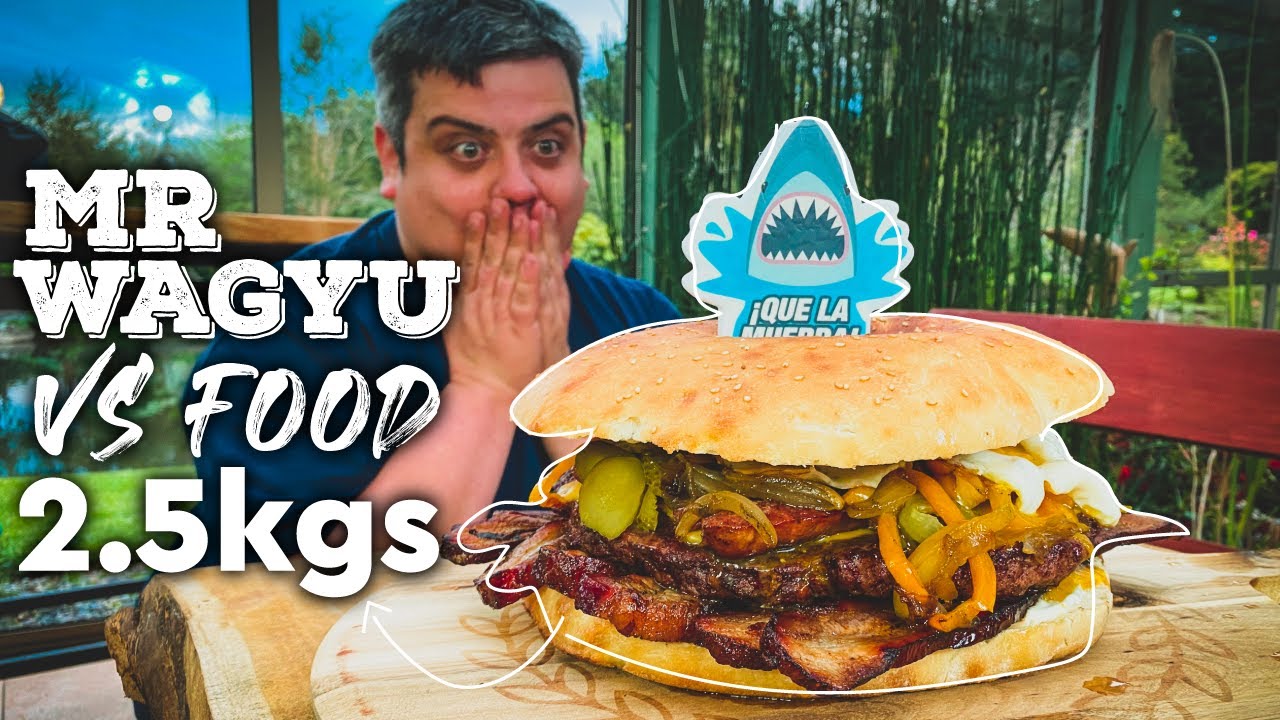 Hamburguesa Monstruosa 2.5kg vs Man