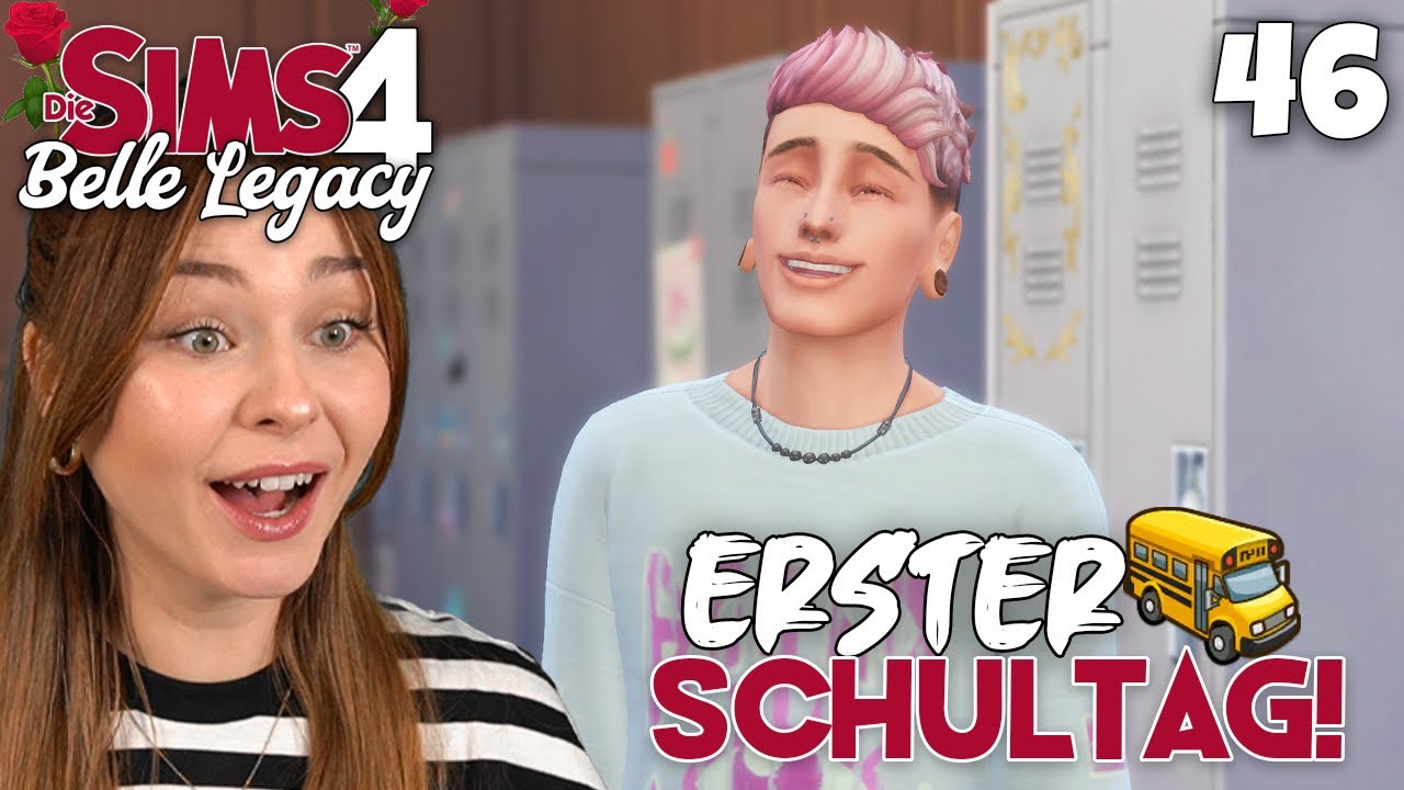 Sein erster Tag an der Highschool! 😍 - Die Sims 4 Belle Legacy Part 46  | simfinity