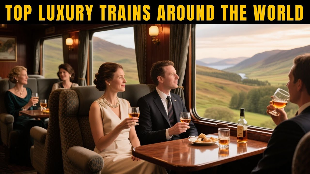 Luxury Trains Around the World You Must Experience ✨ | Travel & Luxury