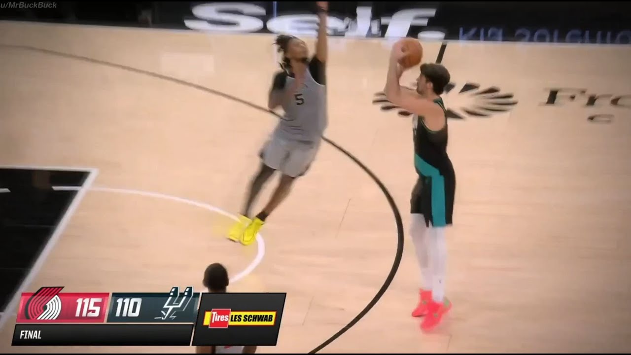 Deni Avdija full highlights vs Spurs - 29 Points, 11 Rebounds, 10 Assists, 1 Block on his birthday!