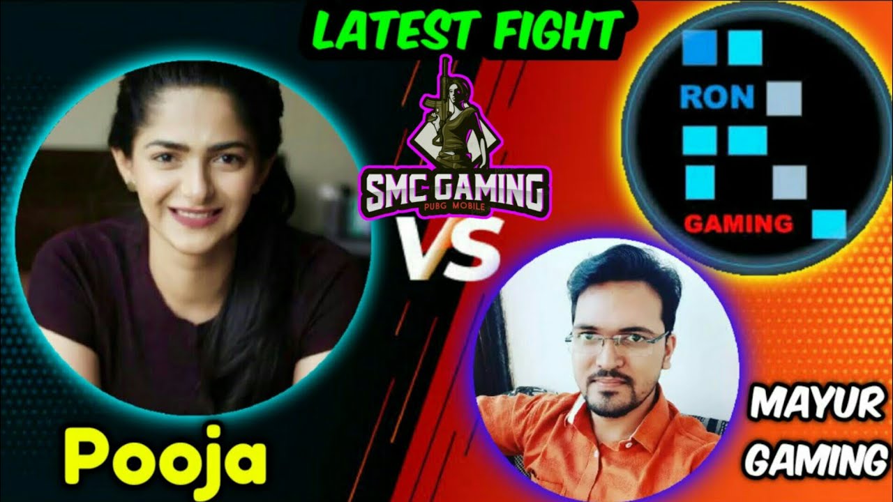 Ron gaming vs Pooja | Fight again | Pooja gaming vs Ron gaming+Mayur gaming| SMC Gaming