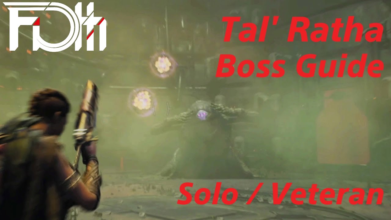 TAL' RATHA Boss Guide (Solo/Veteran) | Remnant II