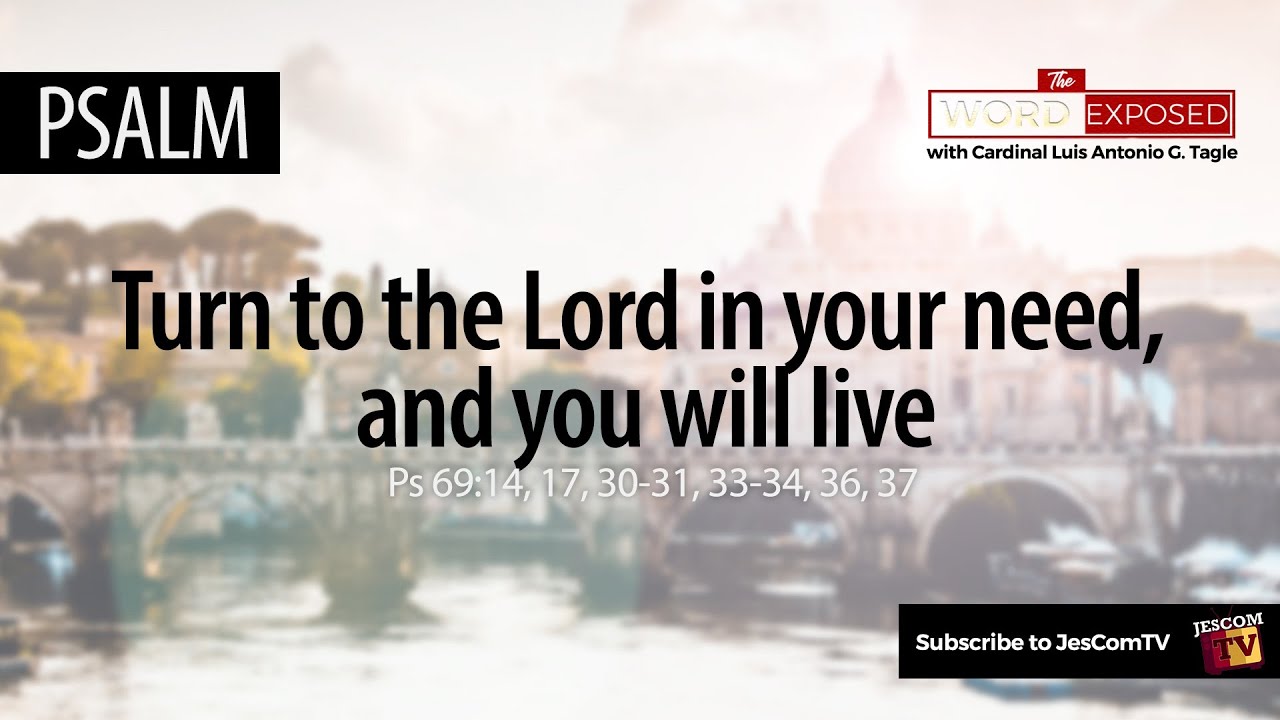 PSALM | Turn to the Lord in your need (Ps 69)