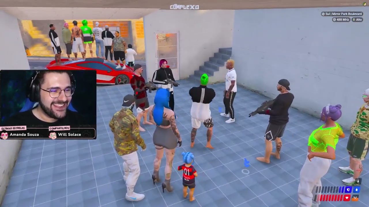 Luqueta protegendo com ci&uacute;mes do Batata 🥰 Park Tiffany GTA RP