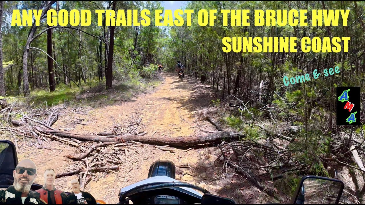 Are there any good trails east of the Bruce HWY, Sunshine Coast