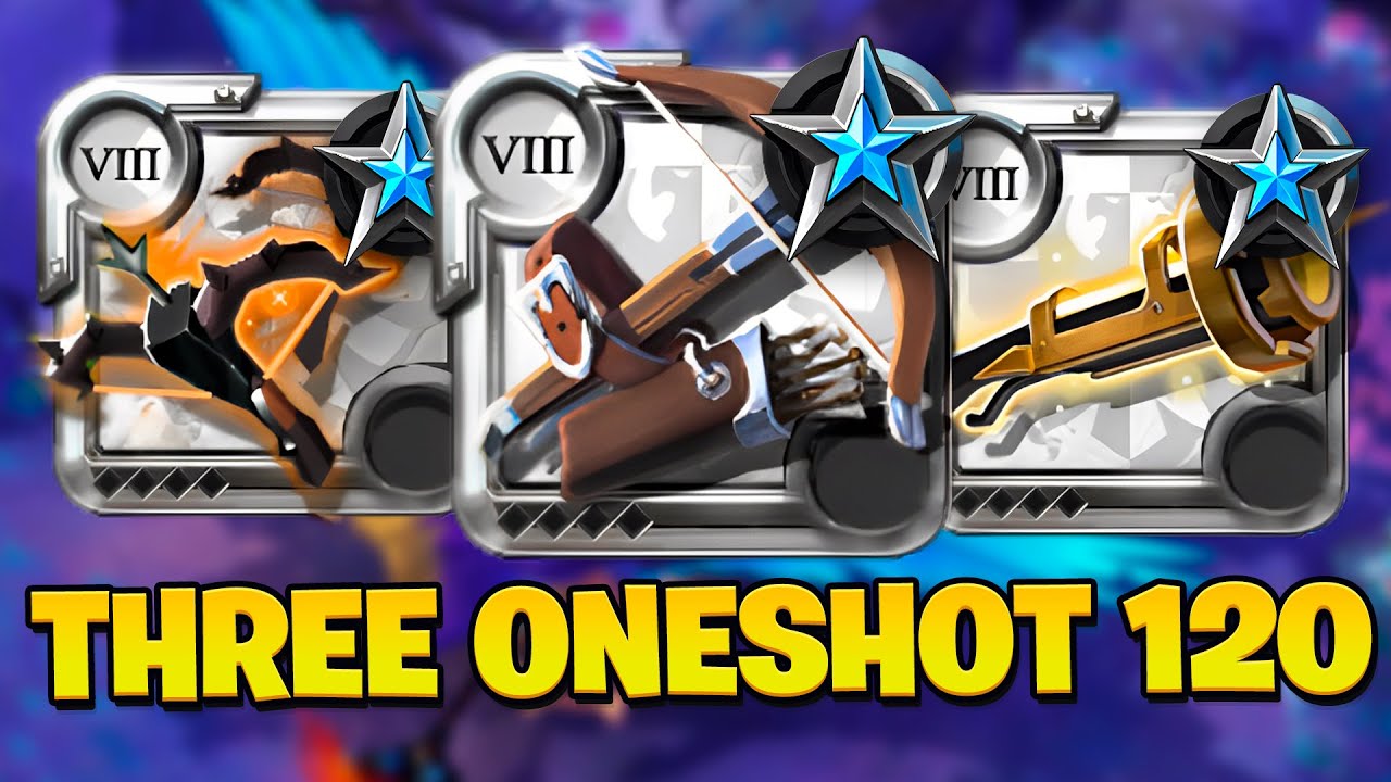 Three Oneshot Crossbow 120 Spec in Solo Mists🔥