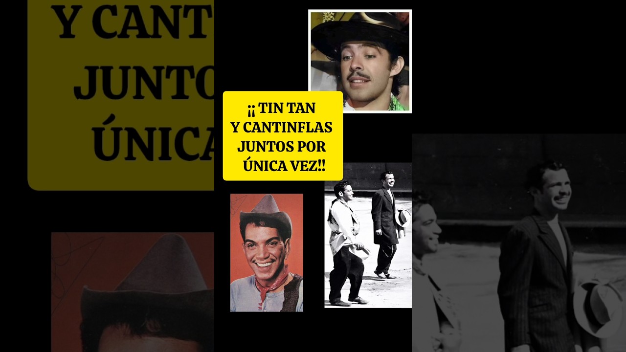 💥¡¡  JORGE NEGRETE, CANTINFLAS Y TIN TAN  JUNTOS EN UN EVENTO !!
