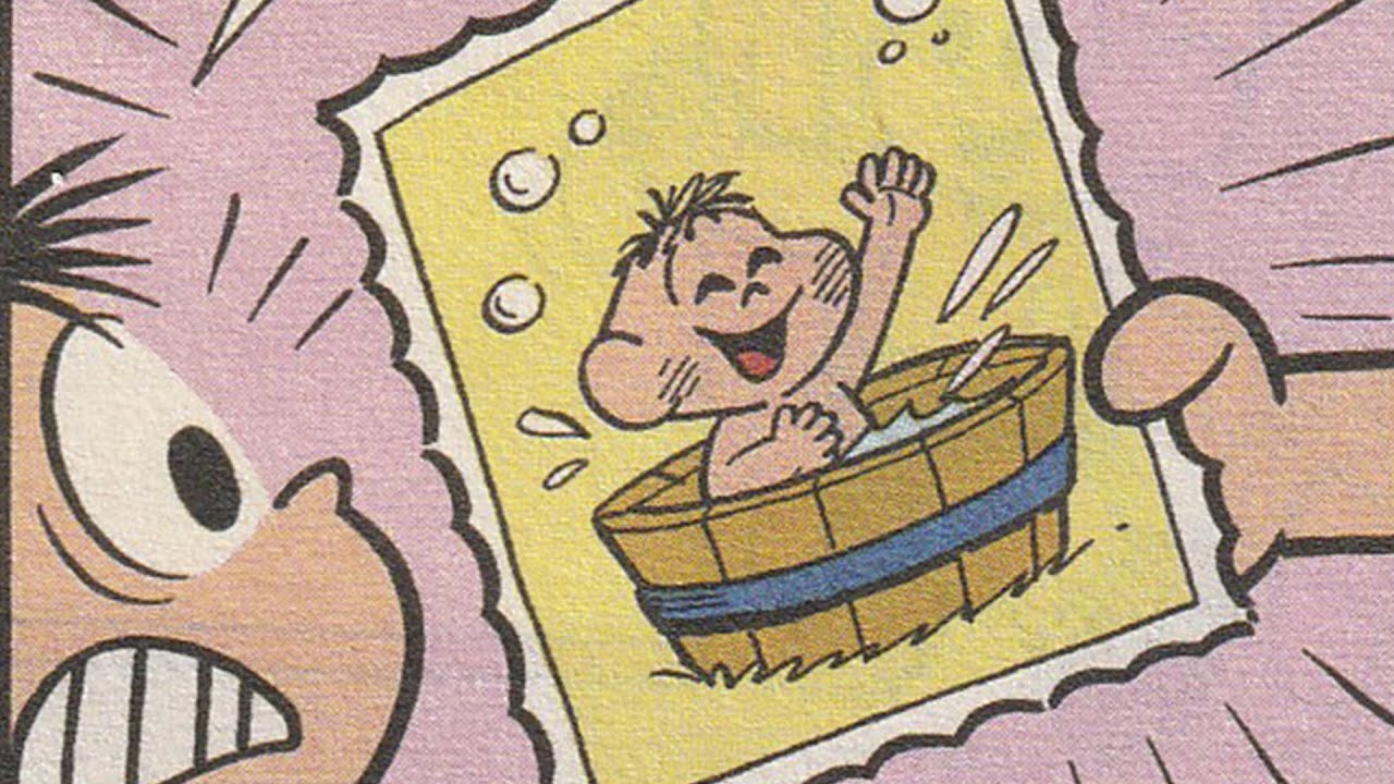 Cascão Tomou Banho e Perdeu a Memória !?!    - gibi - turma da mônica