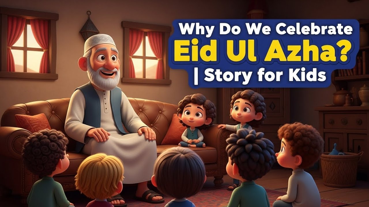 Why Do We Celebrate Eid ul Azha? | Islamic Story for Kids (English)
