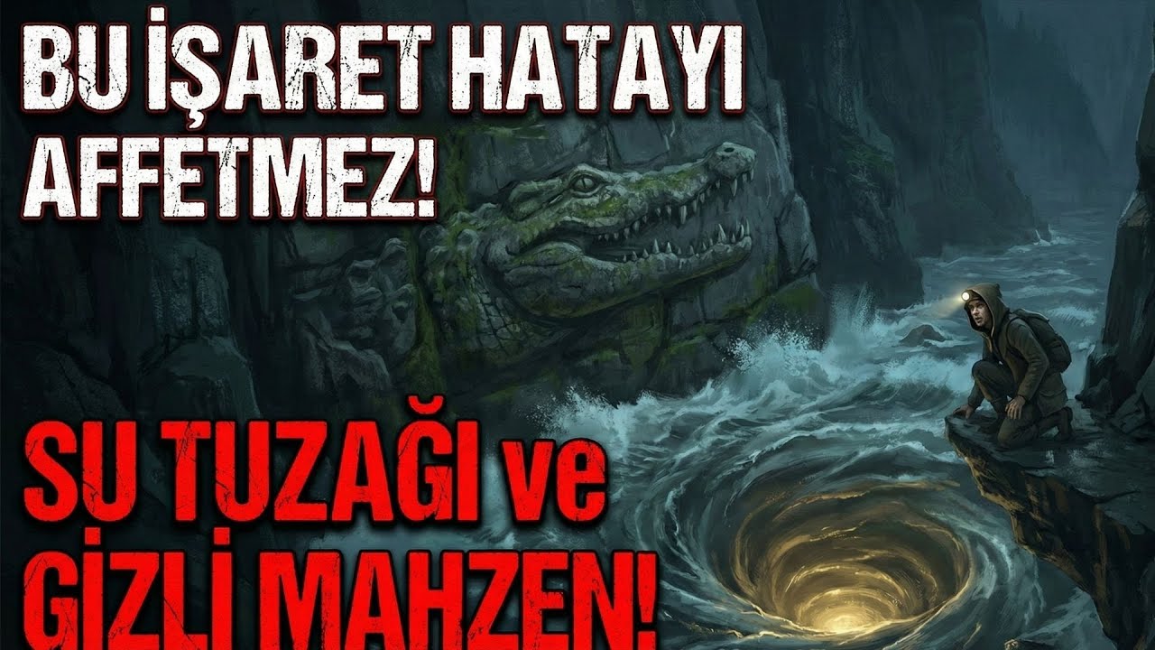BU İŞARET HATAYI AFFETMEZ! 🐊 Timsahın Sakladığı Su Tuzağı ve Mahzen