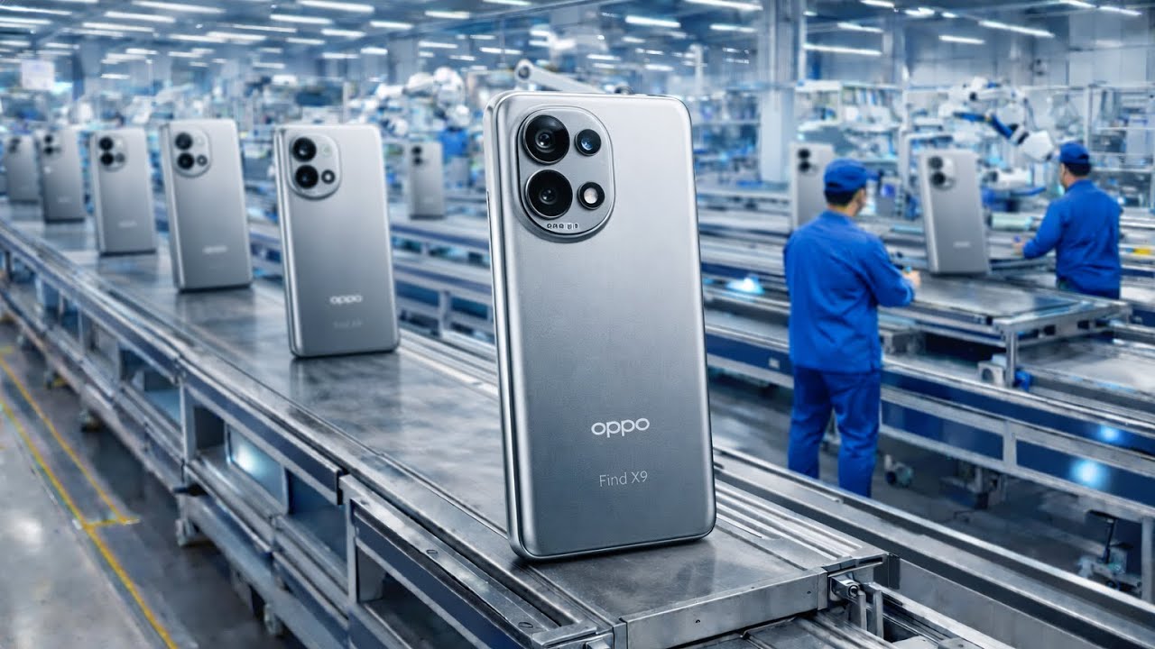 This is how a smartphone is made in OPPO’s smartphone factory in China!