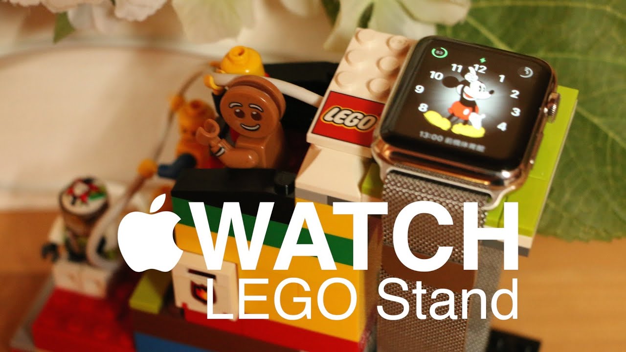 DIY LEGO Apple watch stand