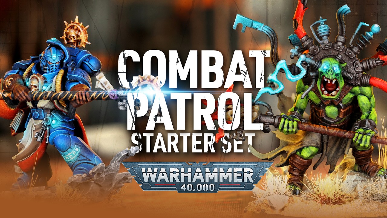 Get Started! Beginner Friendly Warhammer 40,000 Starter Set Combat Patrol