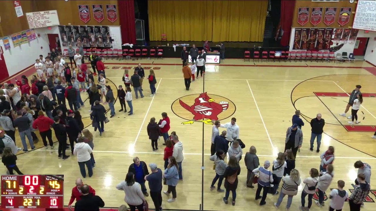 Columbus High School vs Lake Country Lutheran High School Mens Varsity Basketball