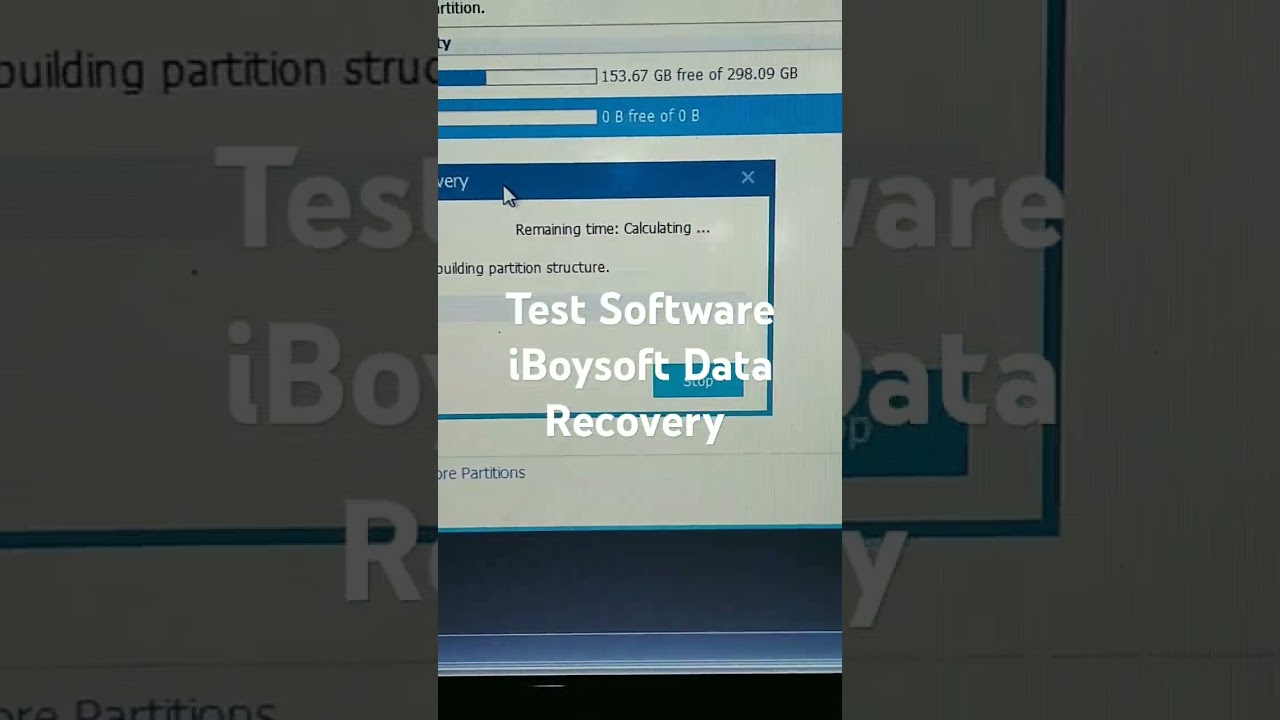 Test Software iBoysoft Data Recovery  #iboysoft #recovery #datarecoverysoftware