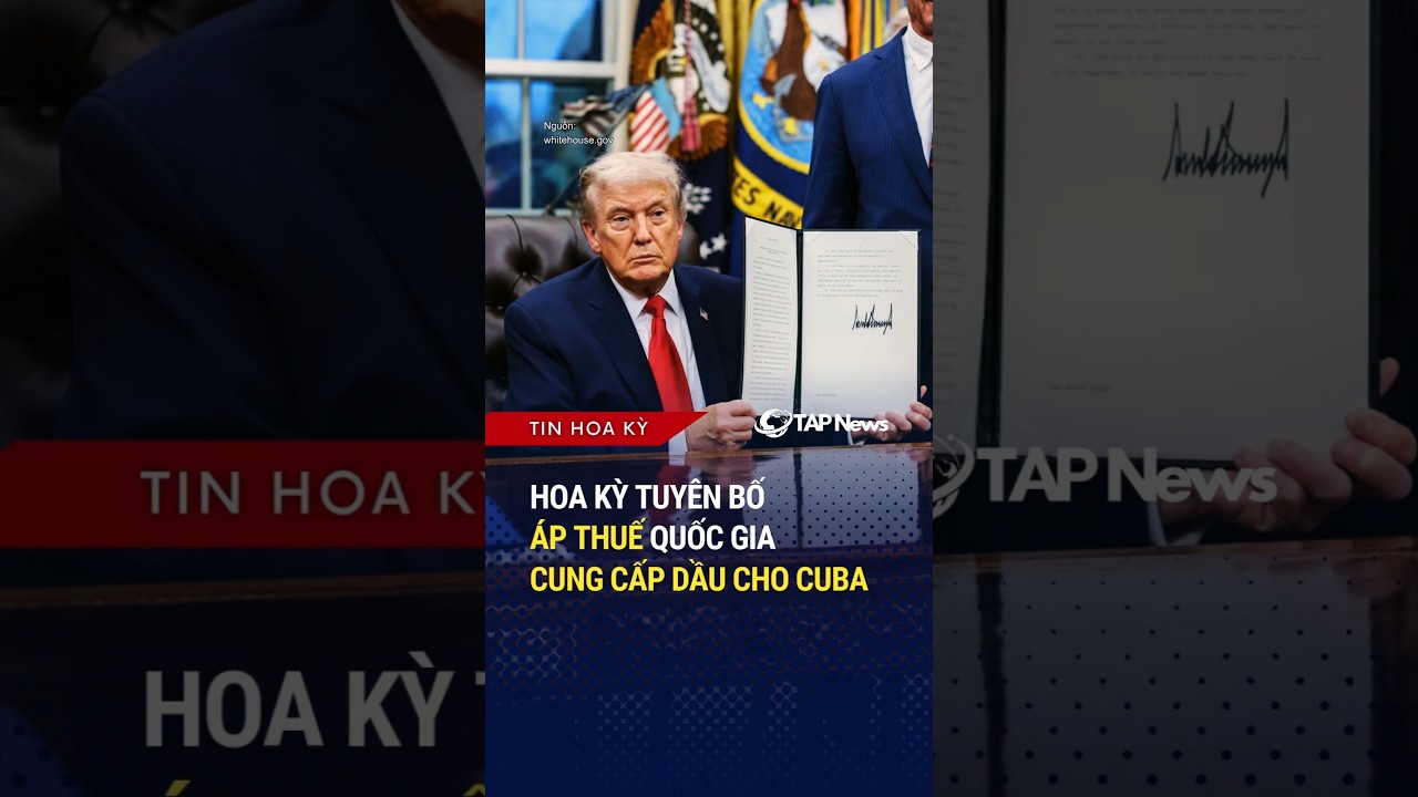 Hoa Kỳ tuyên bố áp thuế quốc gia cung cấp dầu cho Cuba 