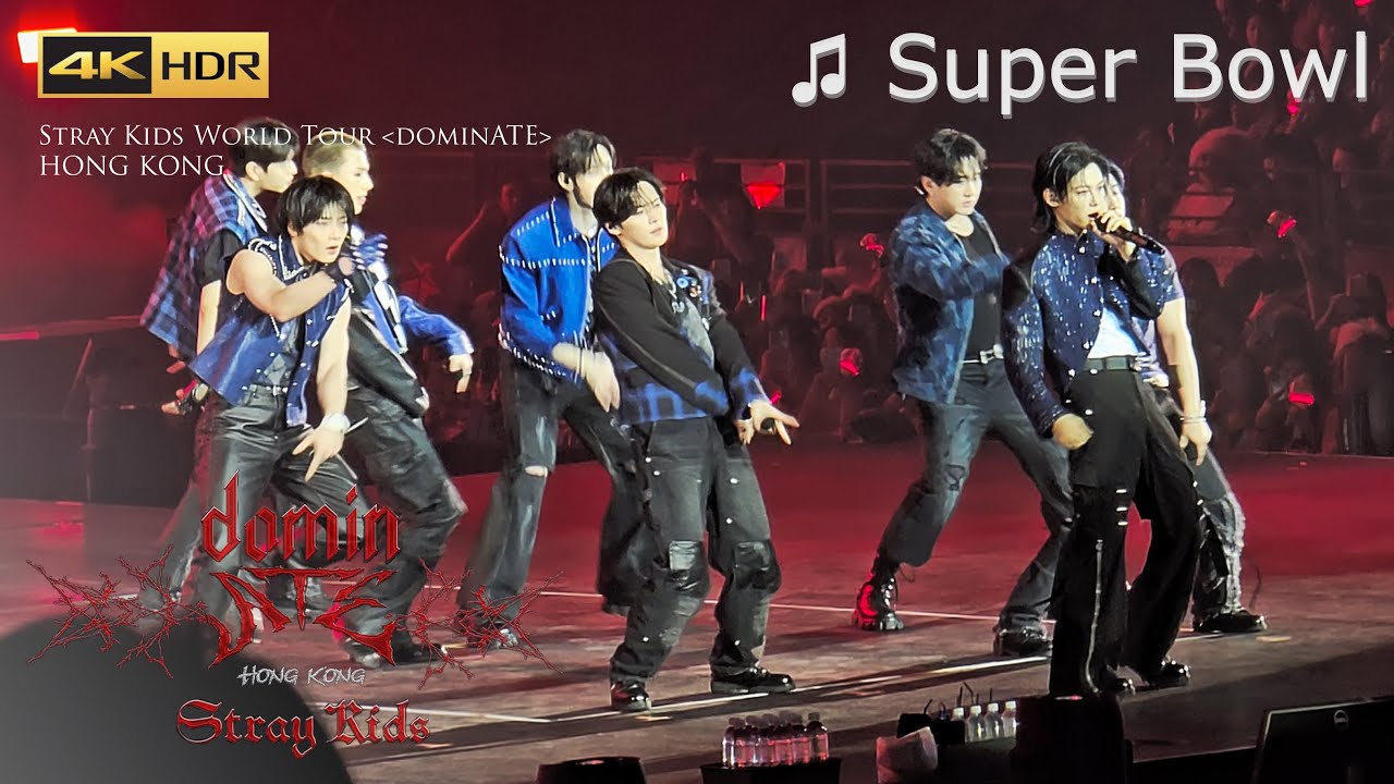 [4K] Super Bowl - Stray Kids | HK | 250118-D1