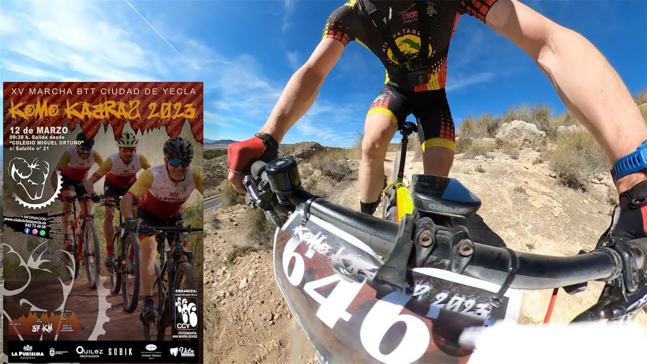 Descubre la Marcha MTB de Yecla komo kabras 2023 desde dentro.