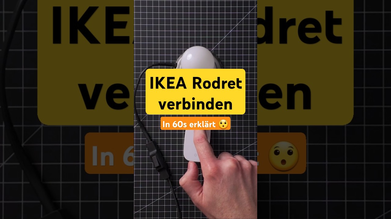IKEA Rodret verbinden: Tradfri LED koppeln ohne Hub
