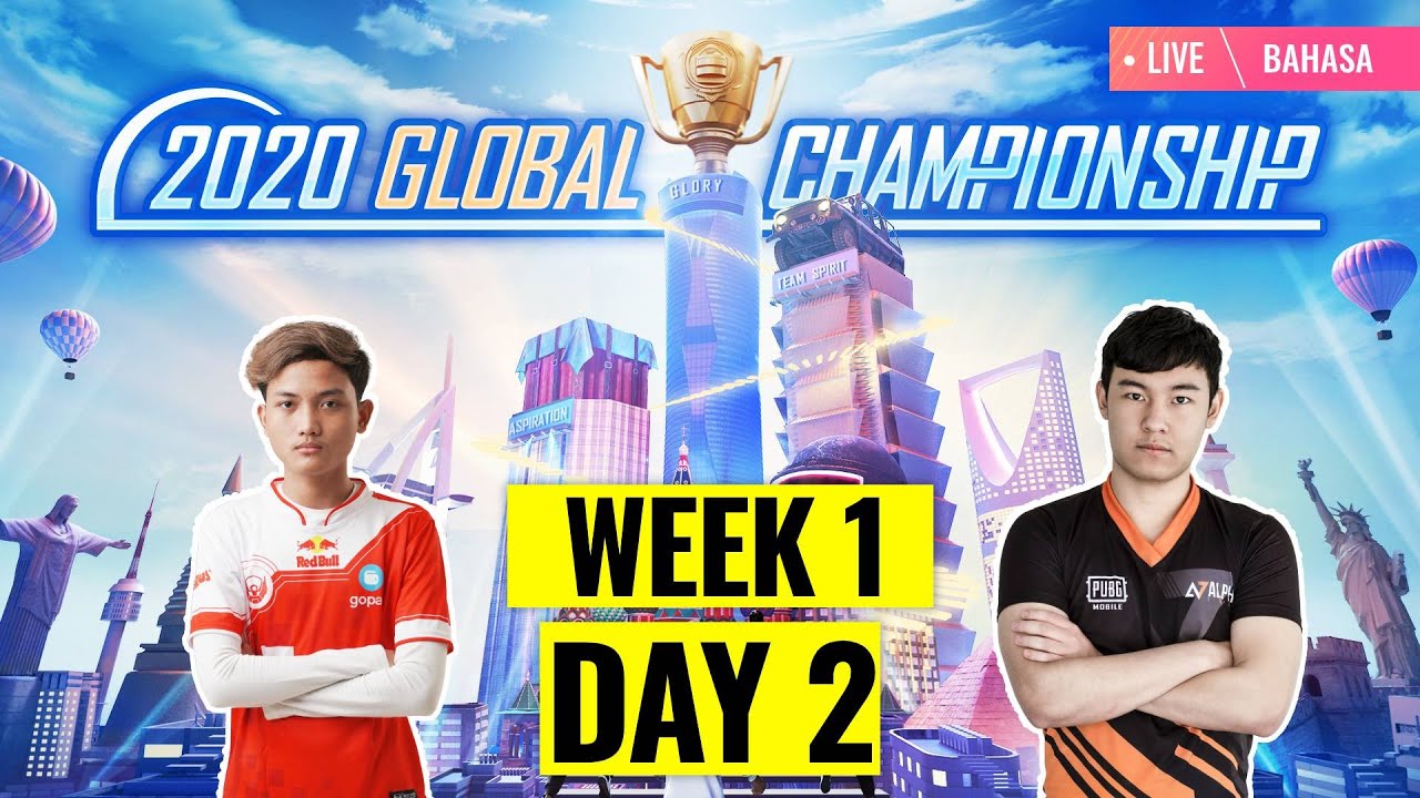 [Bahasa] PMGC 2020 League W1D2 | Qualcomm | PUBG MOBILE Global Championship | Week 1 Day 2