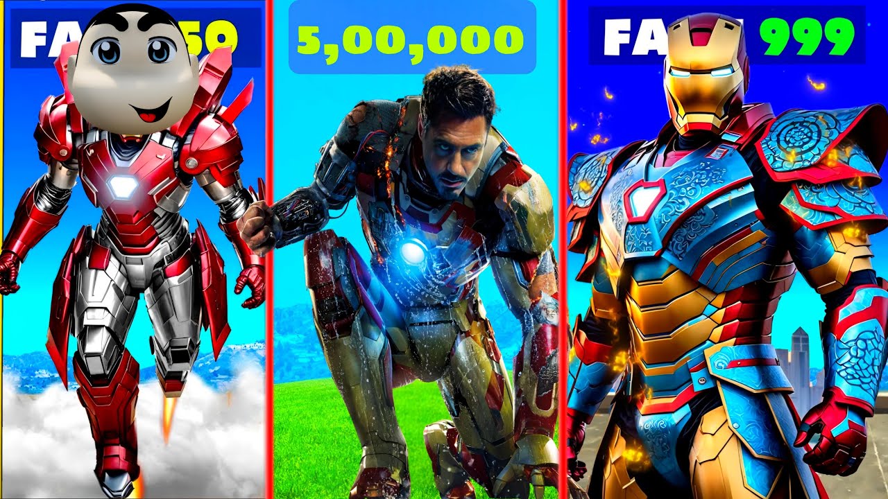 Fake IRON MAN vs Real IRON MAN inGTA 5