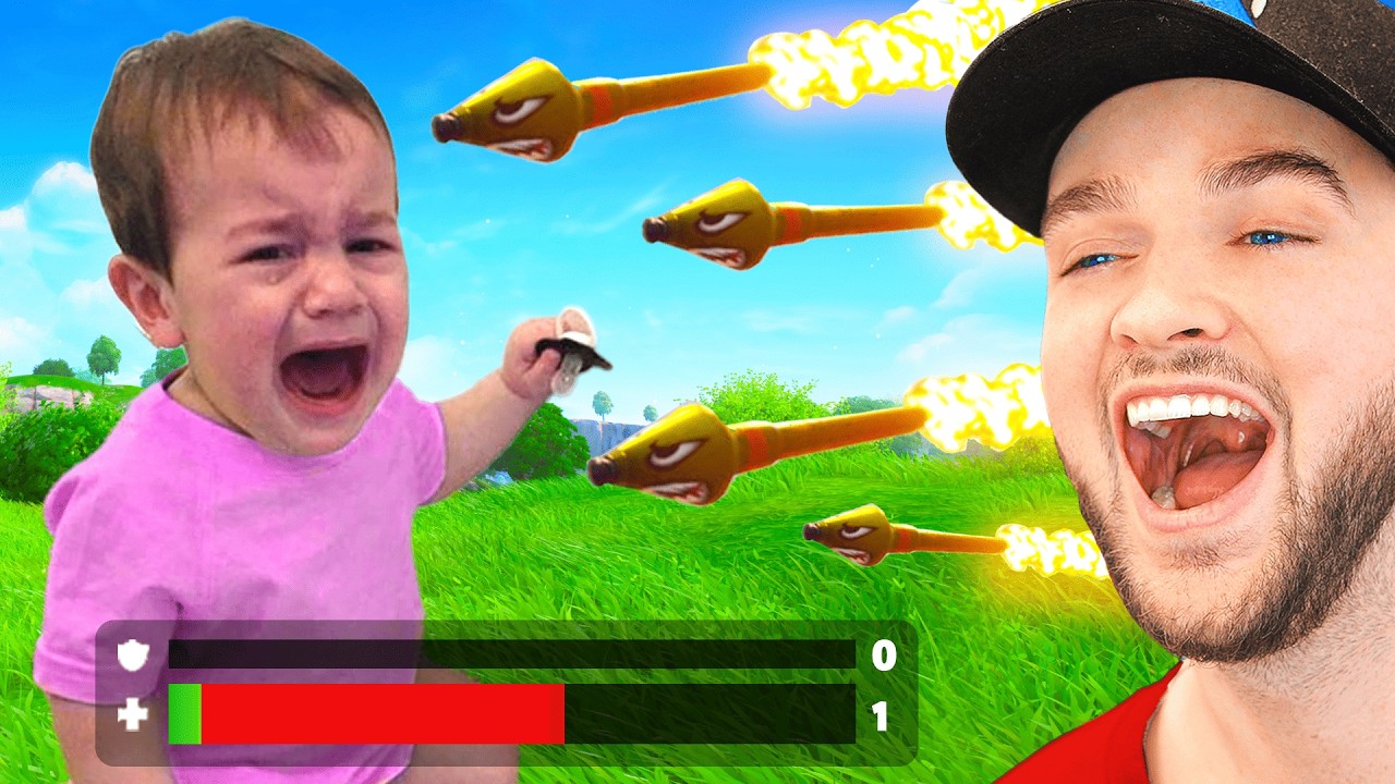 1 Hour *IMPOSSIBLE* Fortnite Try Not to Laugh Challenge!