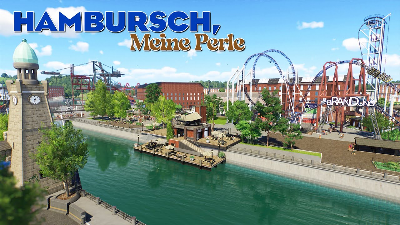 Eine Tour durch das HANSEATIC Dreamland , Freizeitpark am Hamburger Hafen!