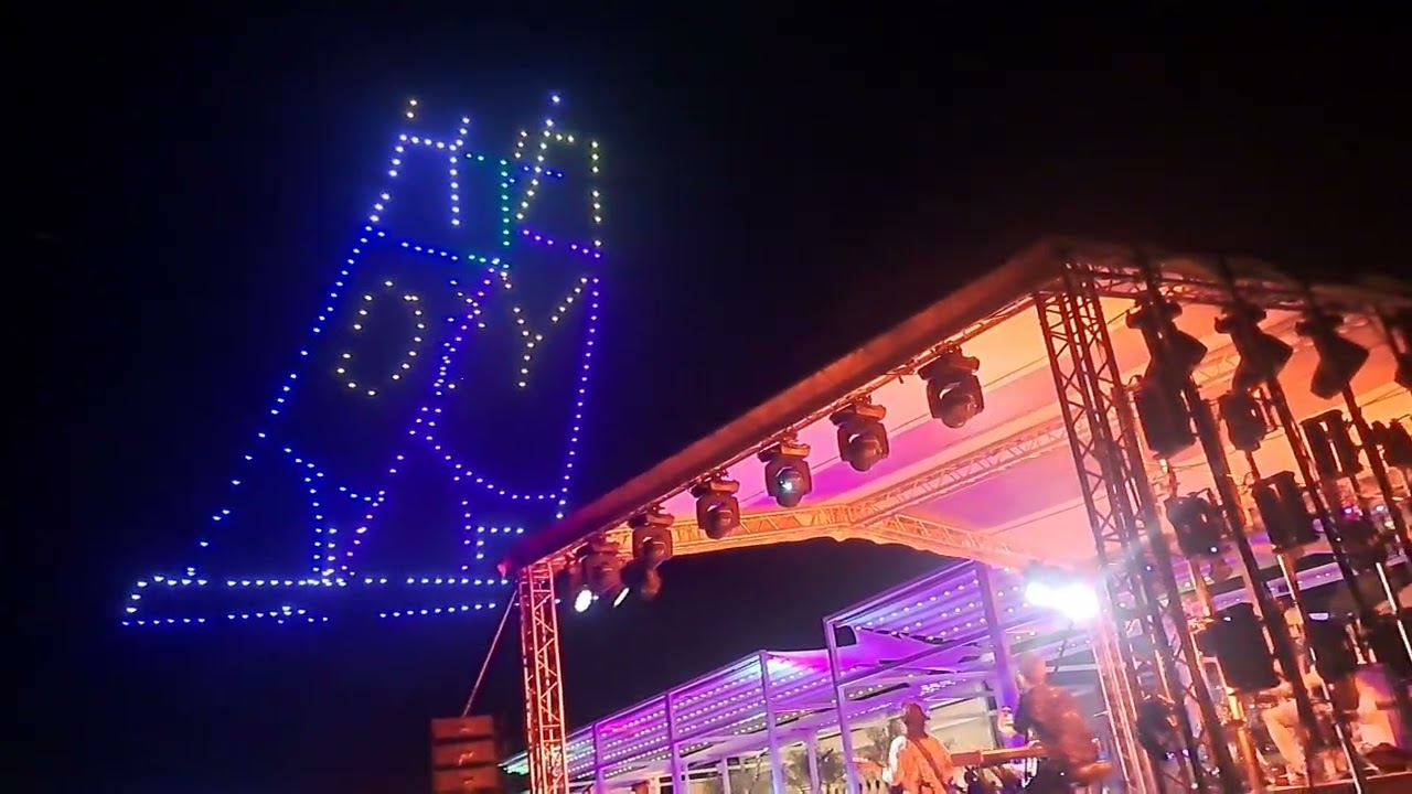 Chrysler Dealer of the year 2025 celebration and drone show
