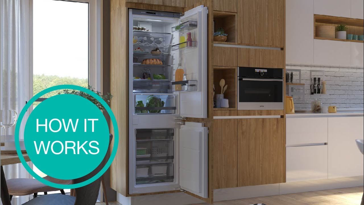 How It Works: Integrated Fridge Freezer • NatureFresh by Gorenje