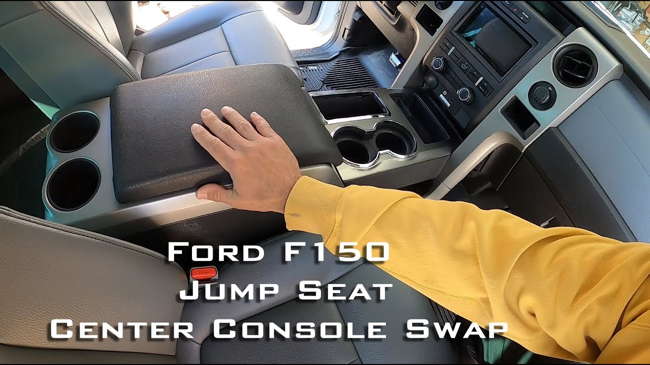 2013 Ford F150 Jump Seat Center Console Swap