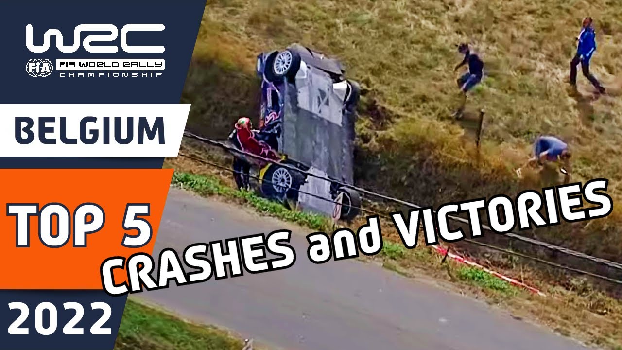 Top 5 Moments | WRC Ypres Rally Belgium 2022