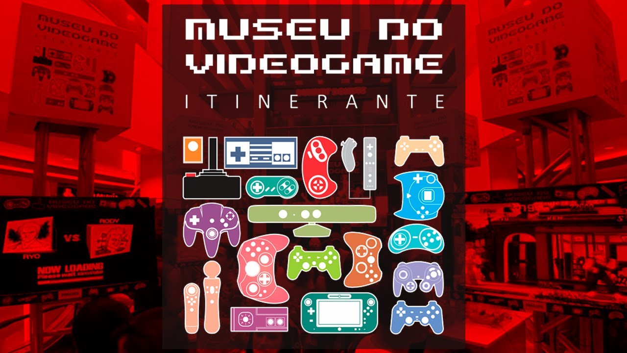 Visitei o MUSEU DO VIDEOGAME em S&Atilde;O PAULO