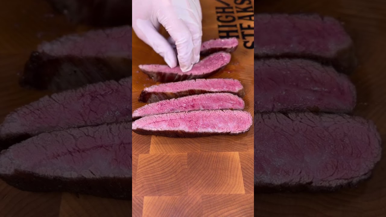 AUSTRALIAN WAGYU FLANK STEAK #steak #wagyu #beef #meat #wagyubeef #steakdinner #mediumrare